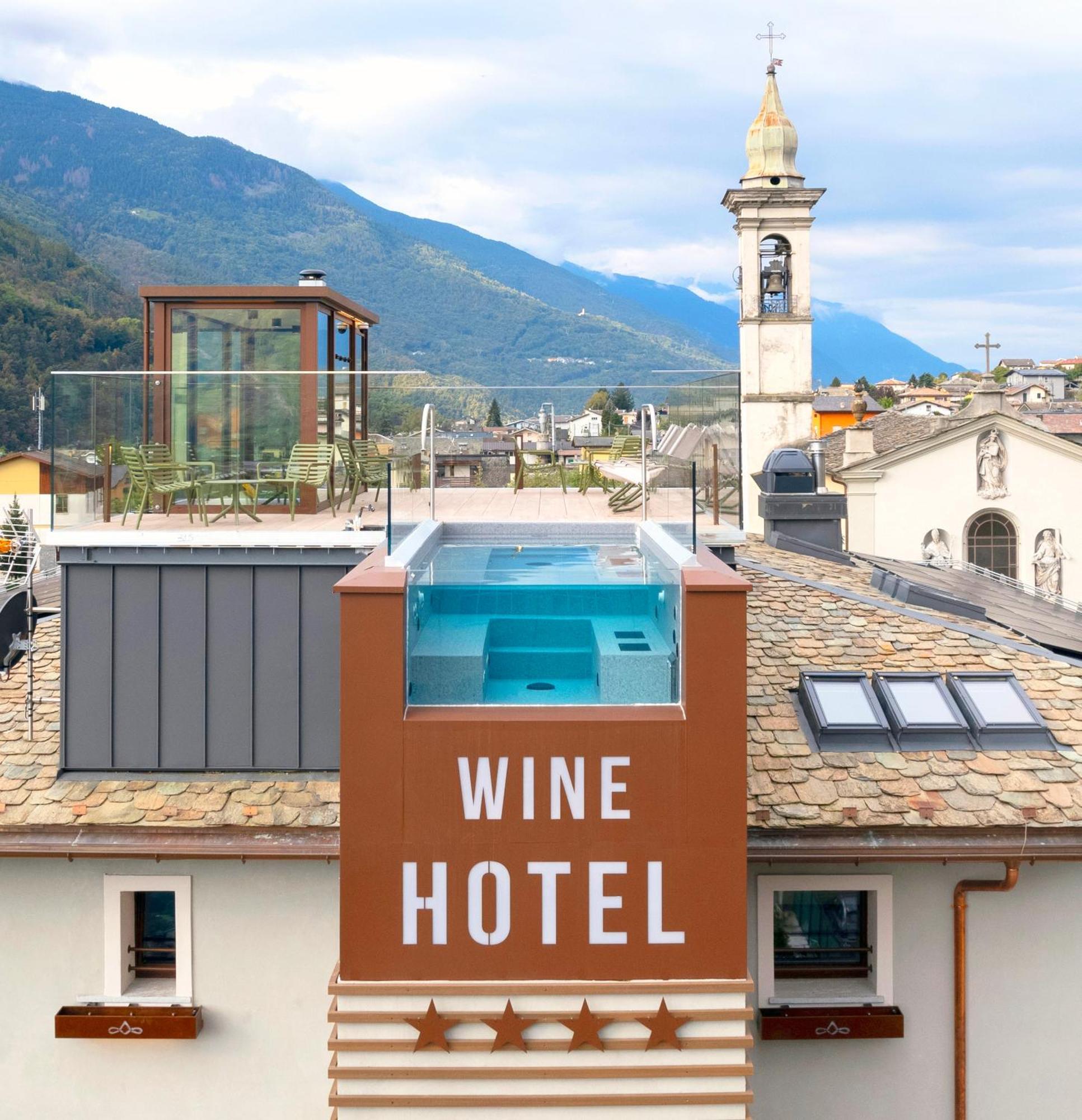 Wine Hotel San Carlo - Relais & Spa Chiuro Exterior photo